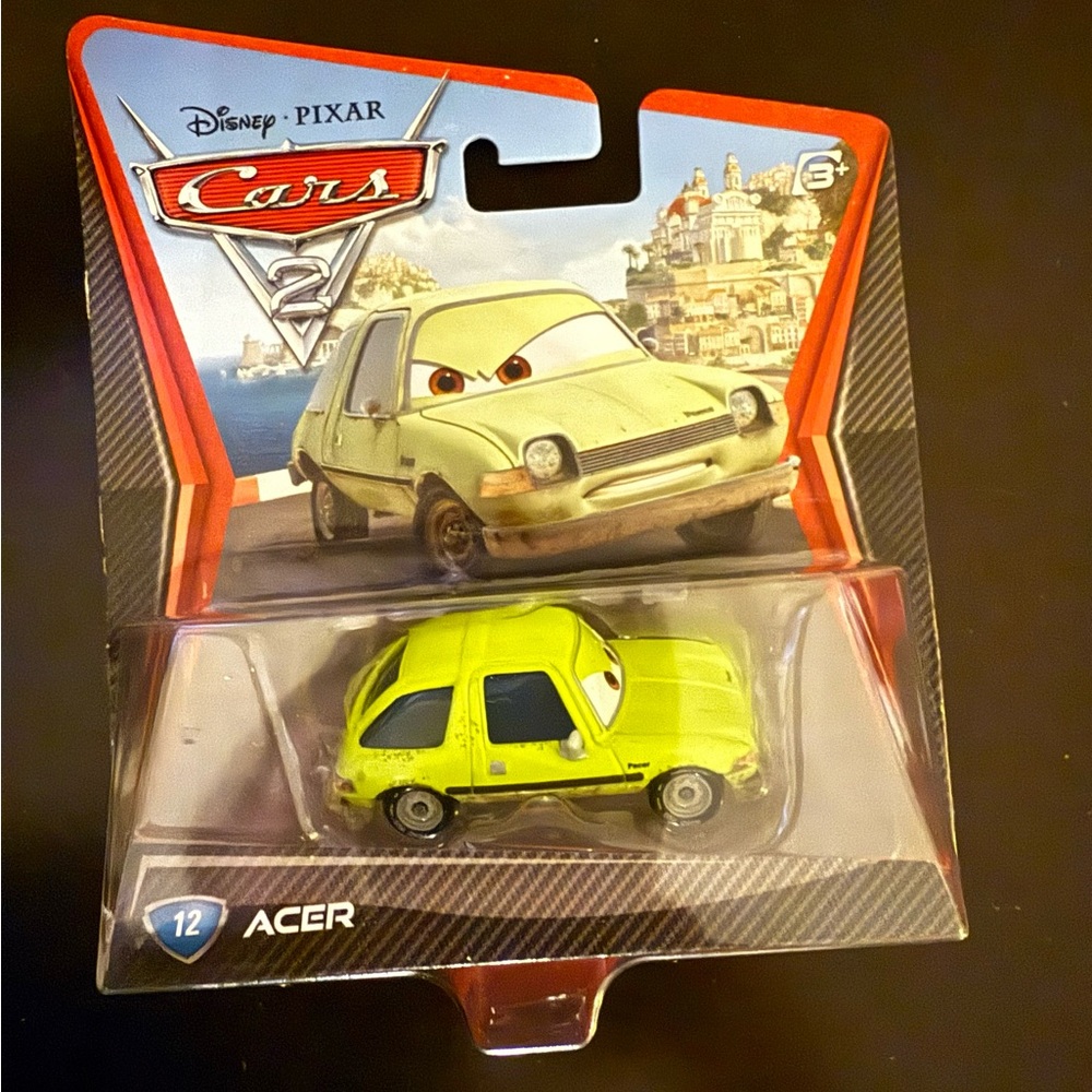 Cars 2 Acer Die-Cast Toy Car